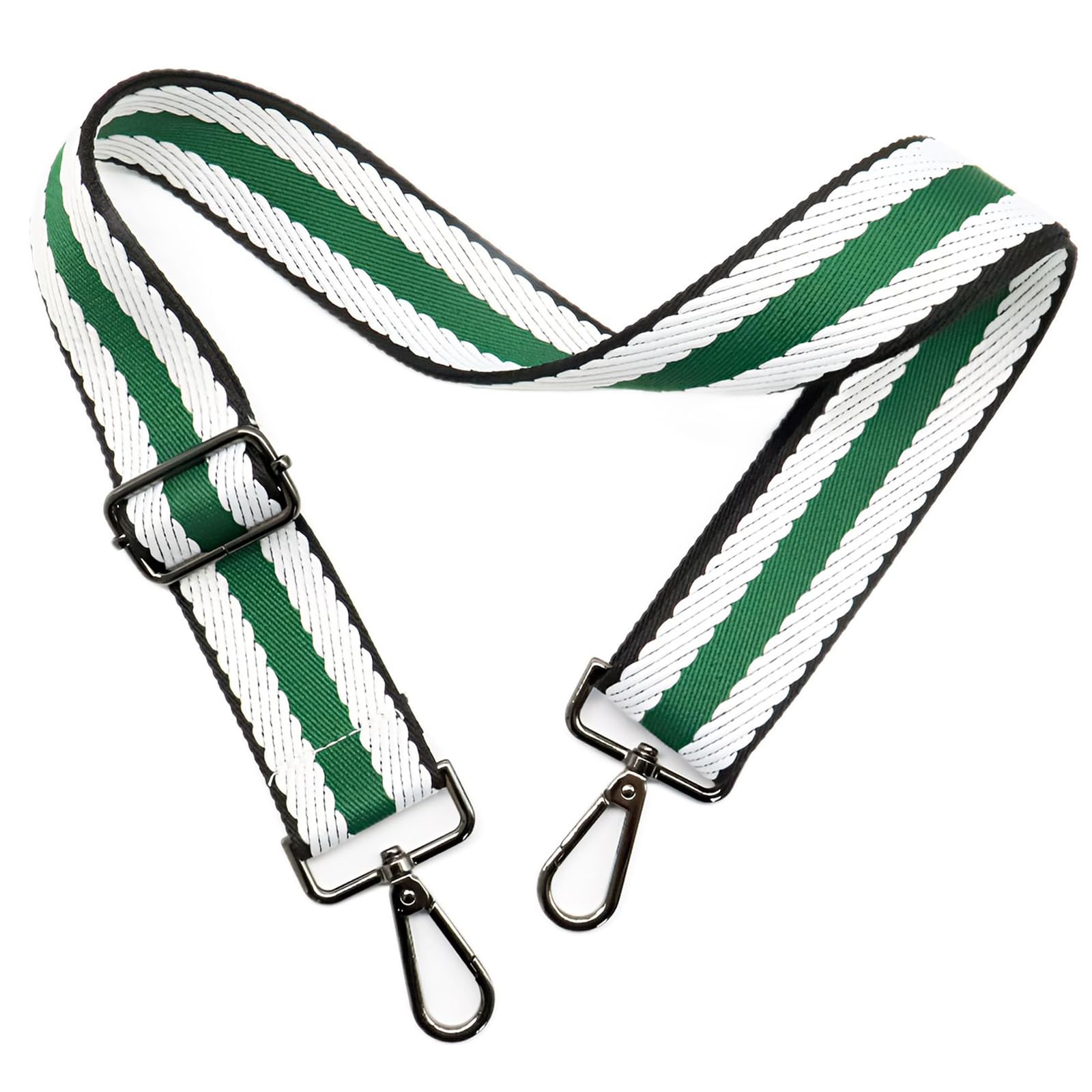 Purse Strap Gold Hardware Replacement Crossbody Bag Strap, Wide Adjustable Shoulder Strap