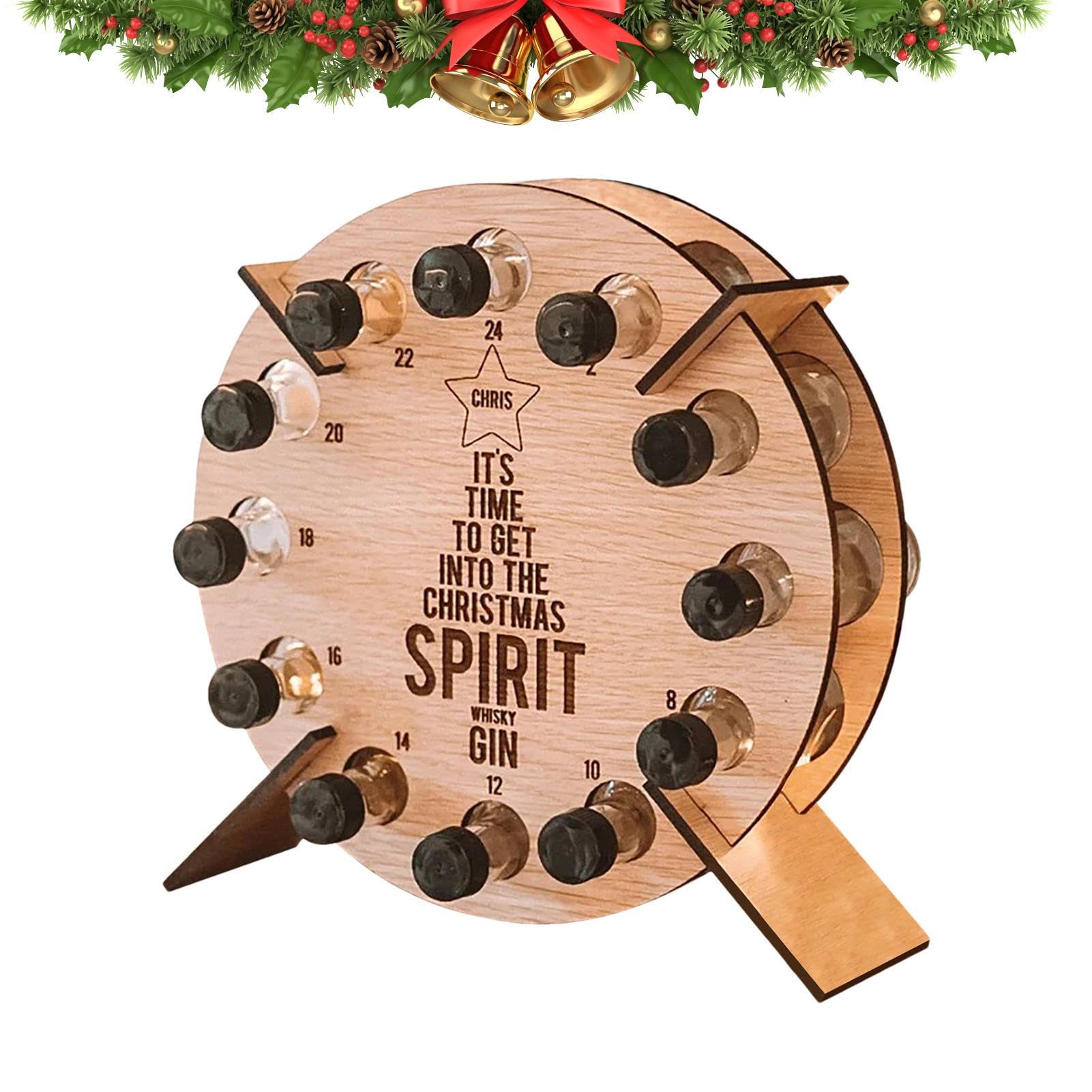 Support en forme d'arbre pour salle à manger : calendrier de l'Avent vin haut de gamme