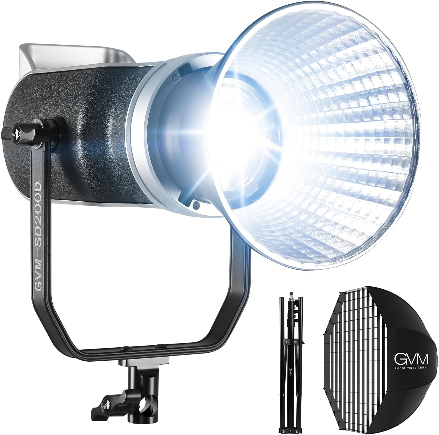 GVM 200W Video Light Kit, LED Video Light Studio for