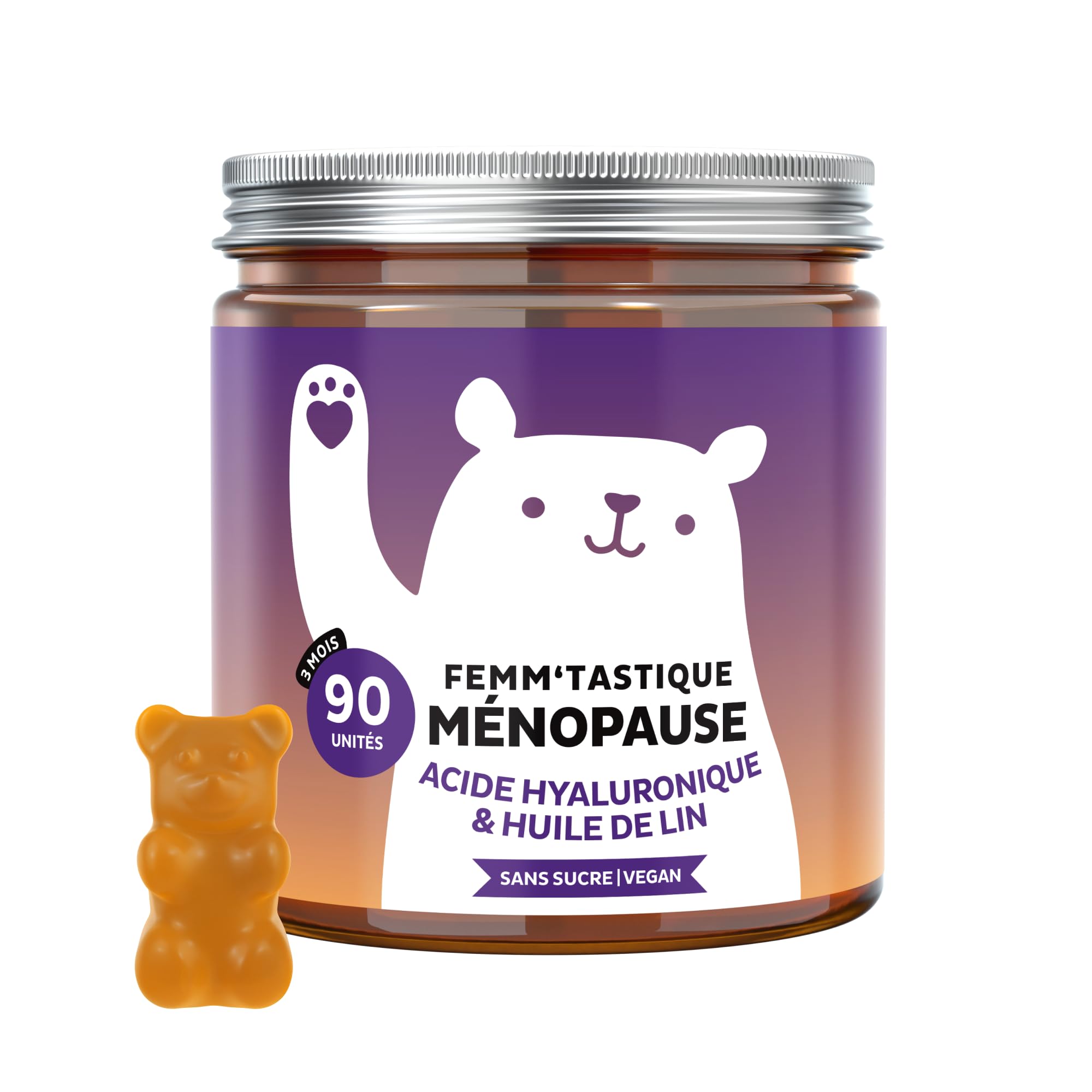 Bears with Benefits - Gummies Multivitamines Femme - 90 unités