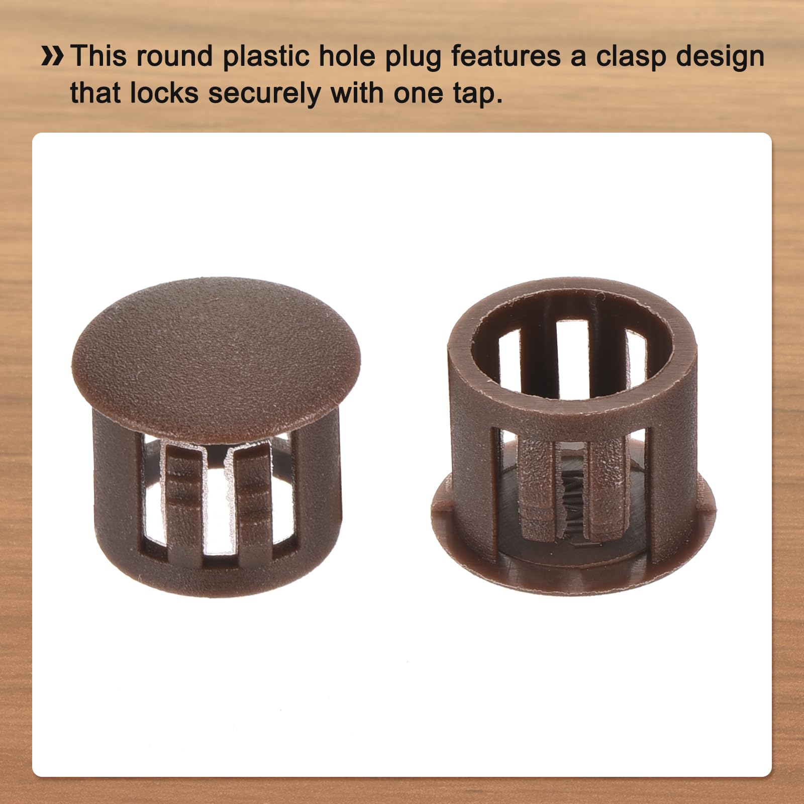 Prodotto: 9779 - TAPPO COPRIVITI MARRONE CHIARO 12MM - NO BRAND - Foto 9