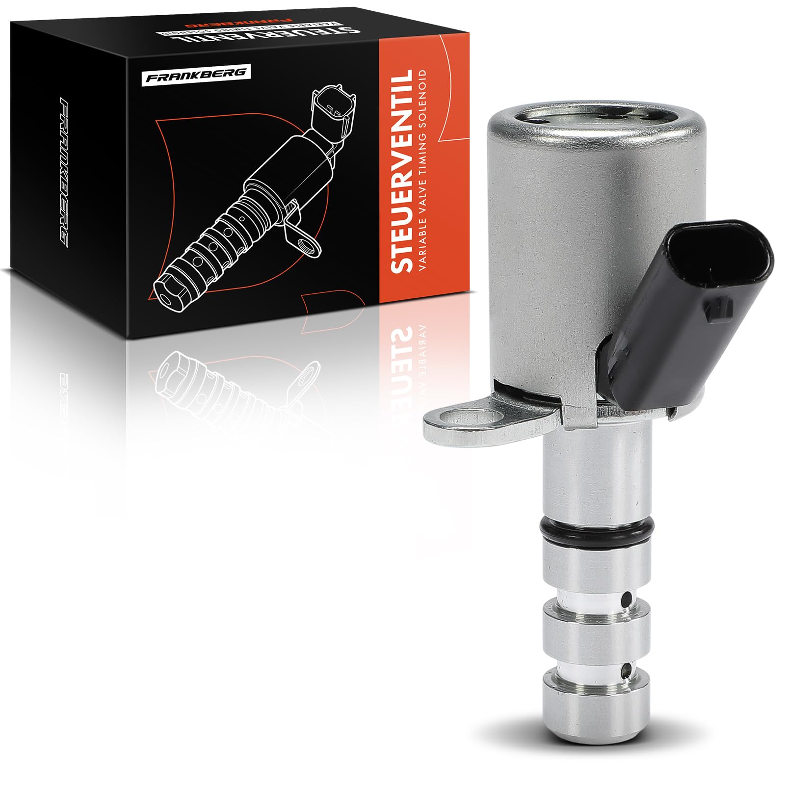 Frankberg Ajustador del árbol de levas de la válvula de control 04L906455A | Compatible con: T.o.u.r.a.n 5T1, A1 Sportback 8XA 8XF, Limusina A3 8VM 8VS, O.c.t.a.v.i.a III 5E3 NL3 NR3