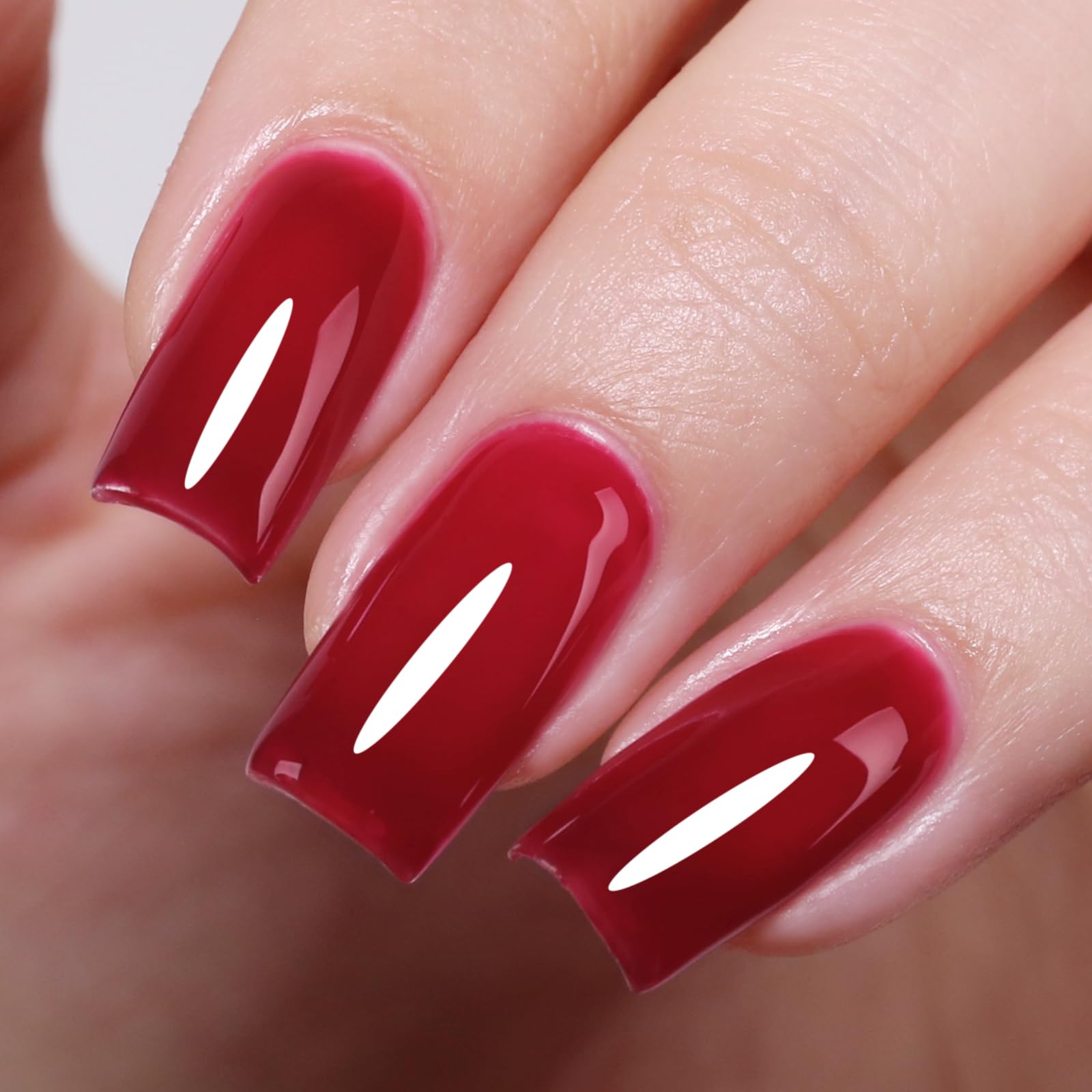 Ozzeal Gel Polish - 0.5 Fl Oz Bright Coral Orange UV LED Soak off Nail Polish for Spring Summer Manicure Salon DIY Art — view 107