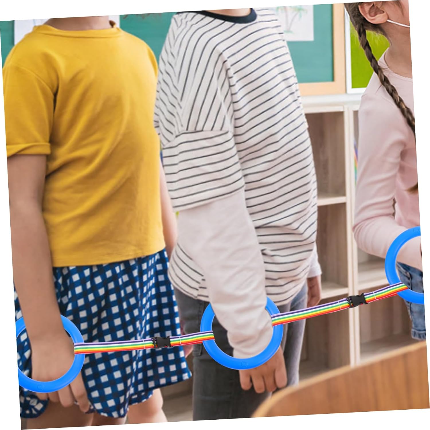 VANZACK 1Set Leashes for Detachable Rings Safety Walking Harness for Preschool Durable and Versatile Design for Secure Movement Various Environments