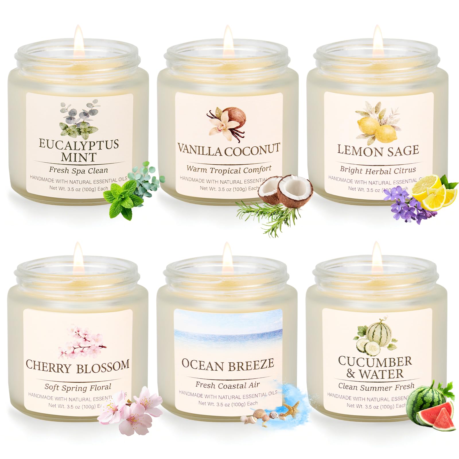 Spring & Summer Soy Candle Collection