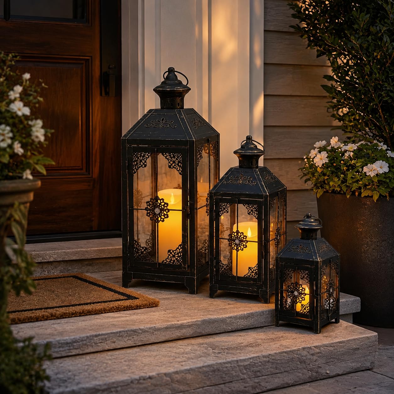 Faroles decorativos para velas