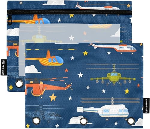 Miniatura 6 de Estuche para carpetas de archivos, palmeras y calaveras, resistente para carpetas de 3 anillas, ventana transparente, oficina, escritorio, soporte