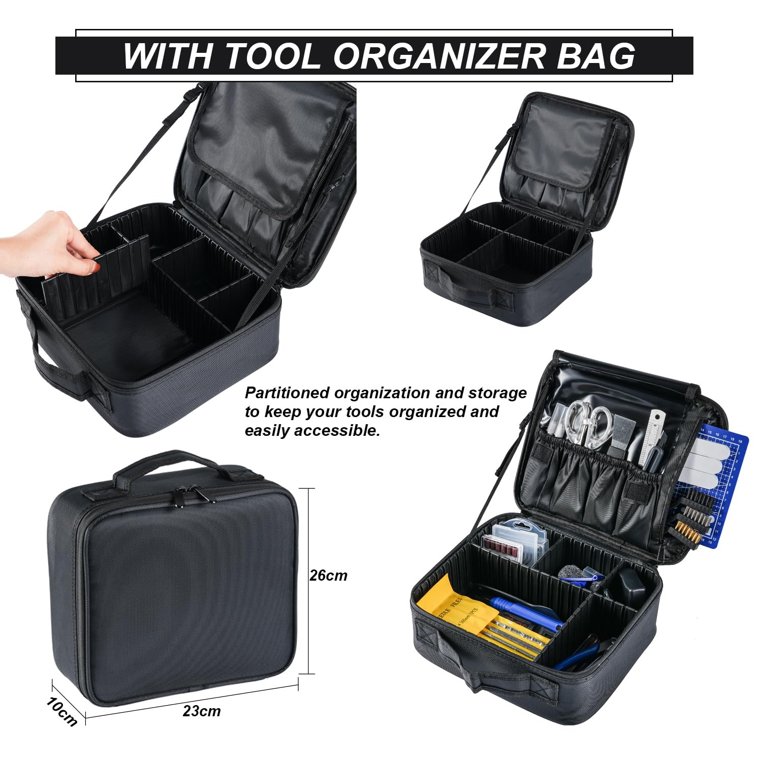 3D Printer Tool Kit - 124 Pcs for Makers -7