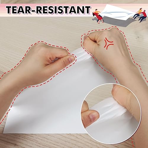 Miniatura 3 de KOALA PAPER Papel impermeable imprimible para impresora de inyección de tinta, 11 x 17 pulgadas, 30 hojas, papel de impresora de vinilo blanco mate,