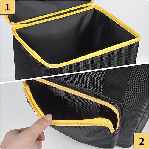 Miniatura 4 de Bolsa compatible con Stanley J5C09J509 Estación de energía portátil Jump Starter 1000 700 600 Peak Amp Booster, caja de almacenamiento para batería