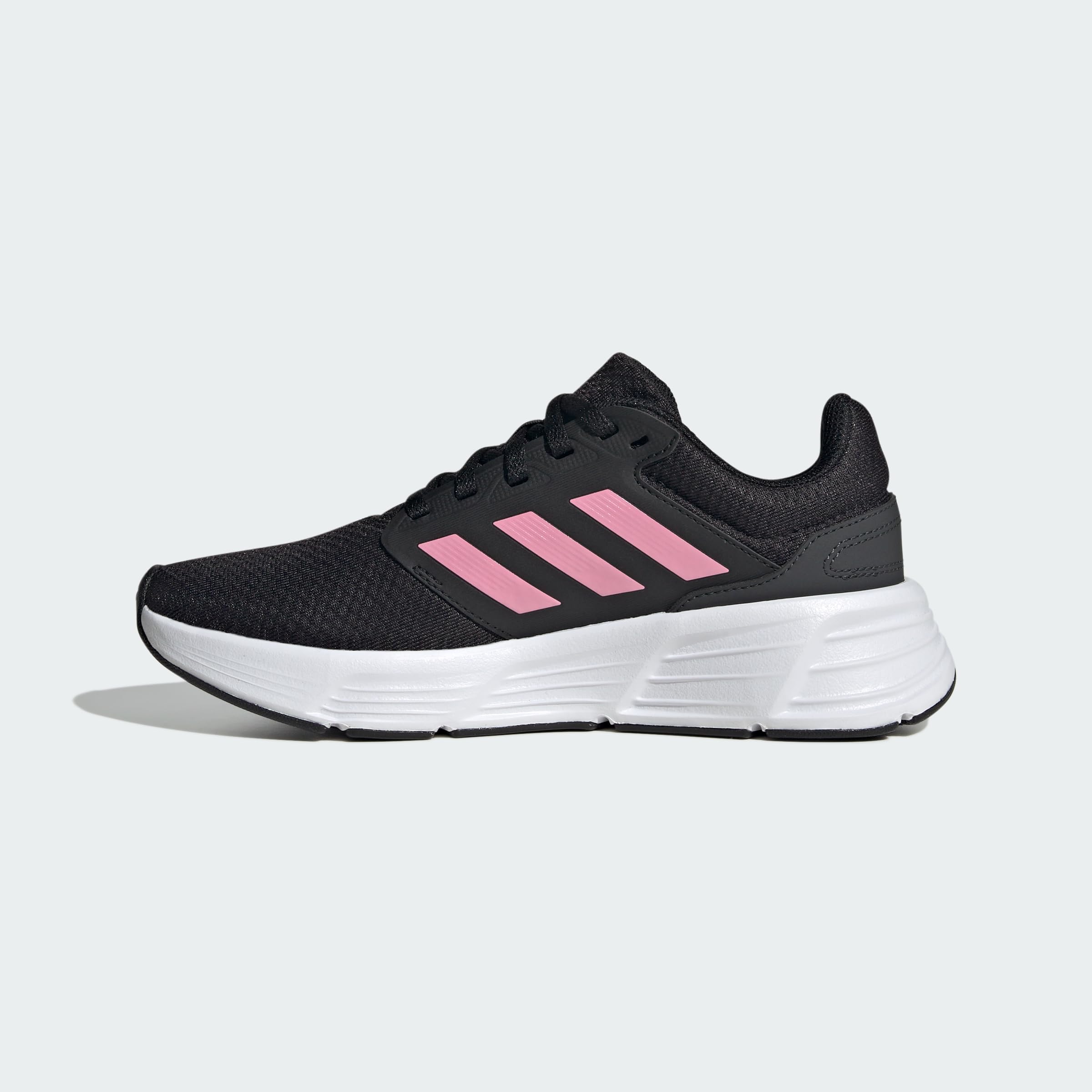 adidas Femme Galaxy 6 Shoes, core black/bliss pink/carbon, 38 EU