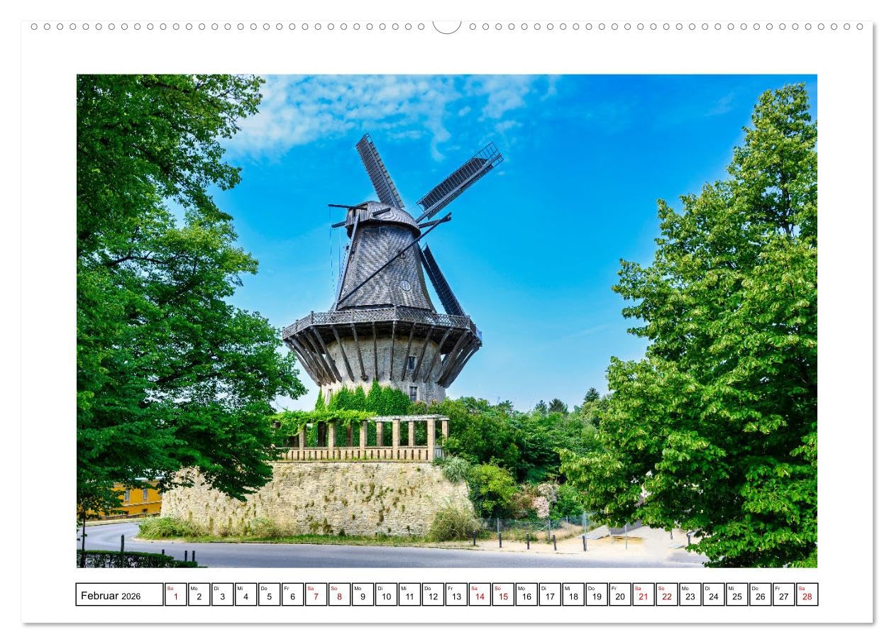 Reiseziele in Deutschland (hochwertiger Premium Wandkalender 2026 DIN A2 quer), Kunstdruck in Hochglanz: Eine visuelle Entdeckungsreise zu den ... Orten des Landes. (CALVENDO Orte)