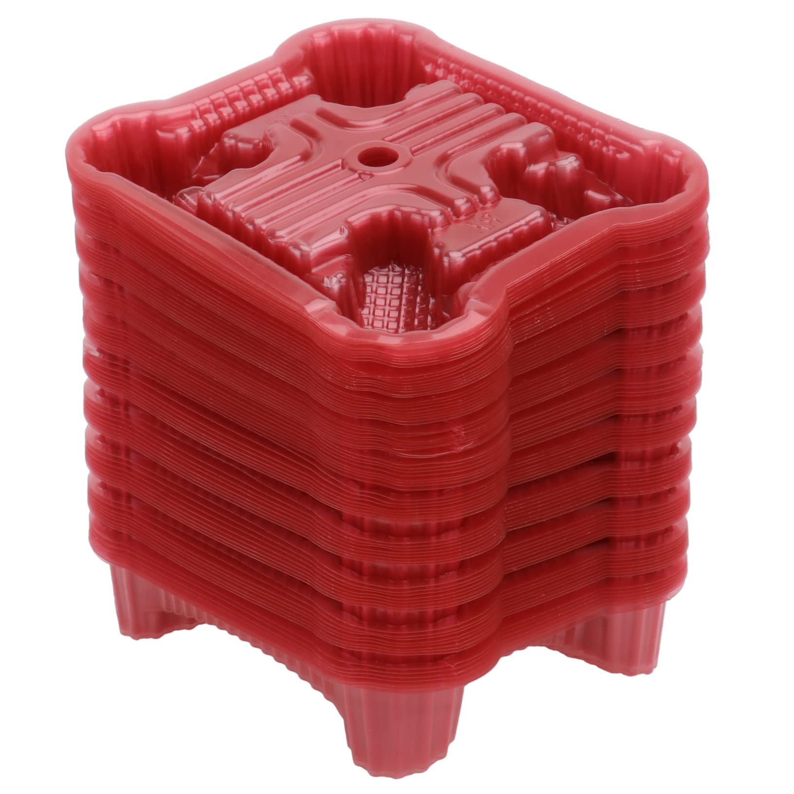 OFFSCH 80pcs Cantaloupe Support Trays Honeydew Melon Holders for Garden Anti- Packaging Trays