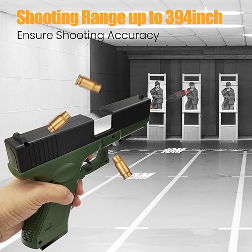 Miniatura 4 de Zanktony Pistola de juguete de bala suave  Blaster con expulsión de conchas  Caja de regalo resistente e ideal para regalo de cumpleaños de Navidad,