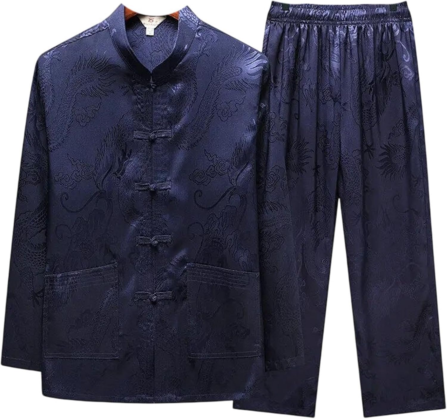 Summer Long Sleeve Sportswear Men's Casual Sets Chinese Style