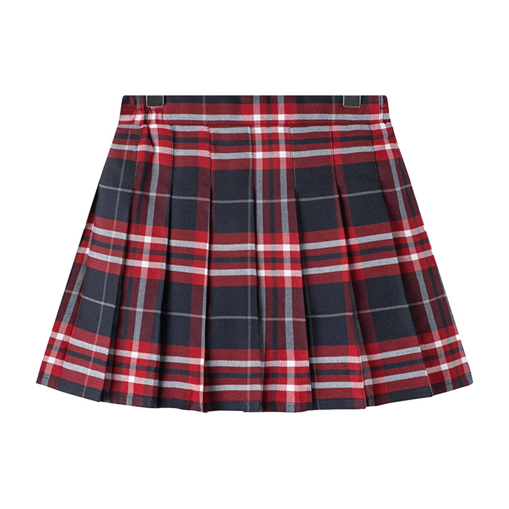 Freebily Falda Escolar de Cuadros para Niña Falda Corta de Plisada Línea A Uniforme Colegio Japonesa Falda de Deportiva Tenis Danza