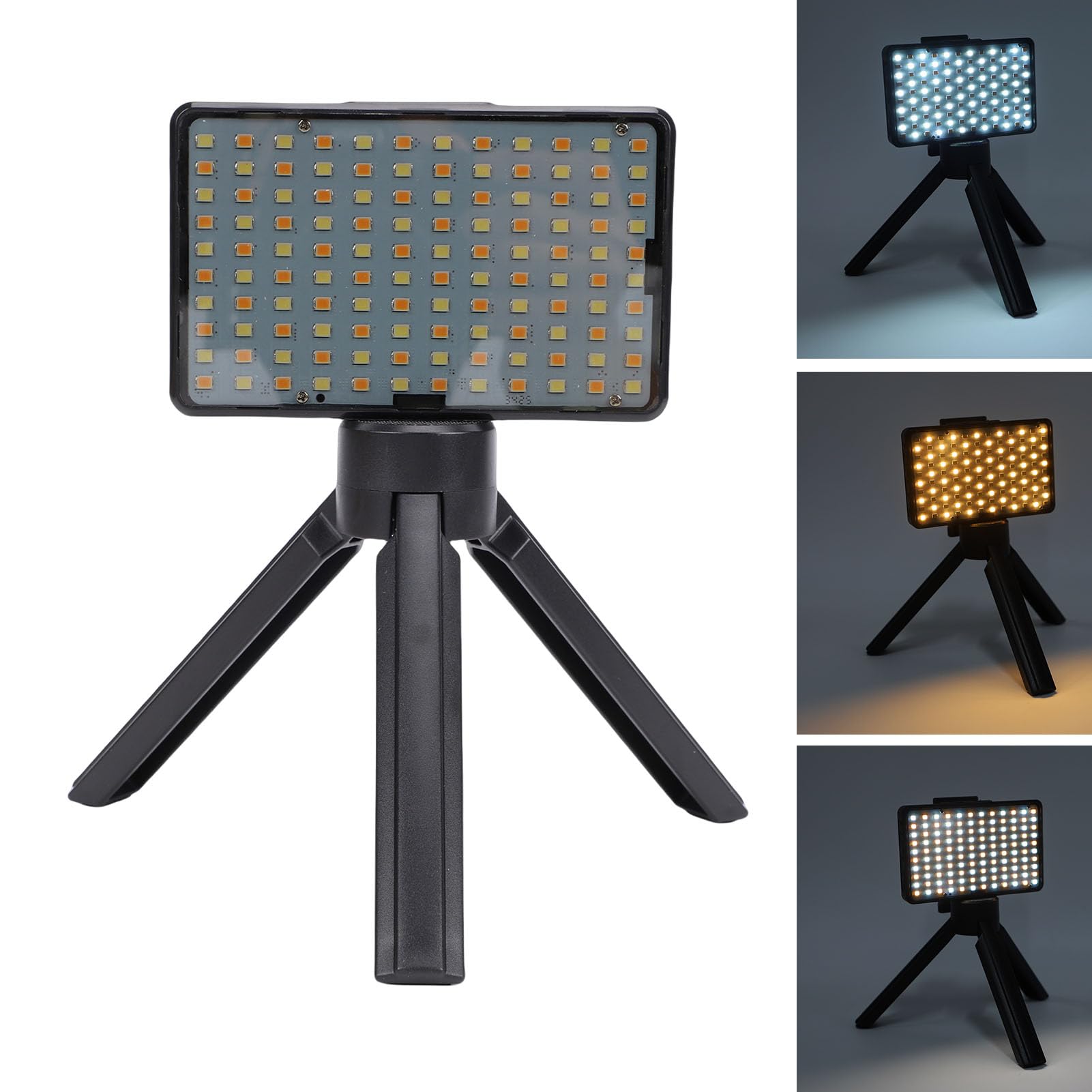 GOWENIC LED Fülllicht 120 Perlen Verstellbar 2500K-9000K