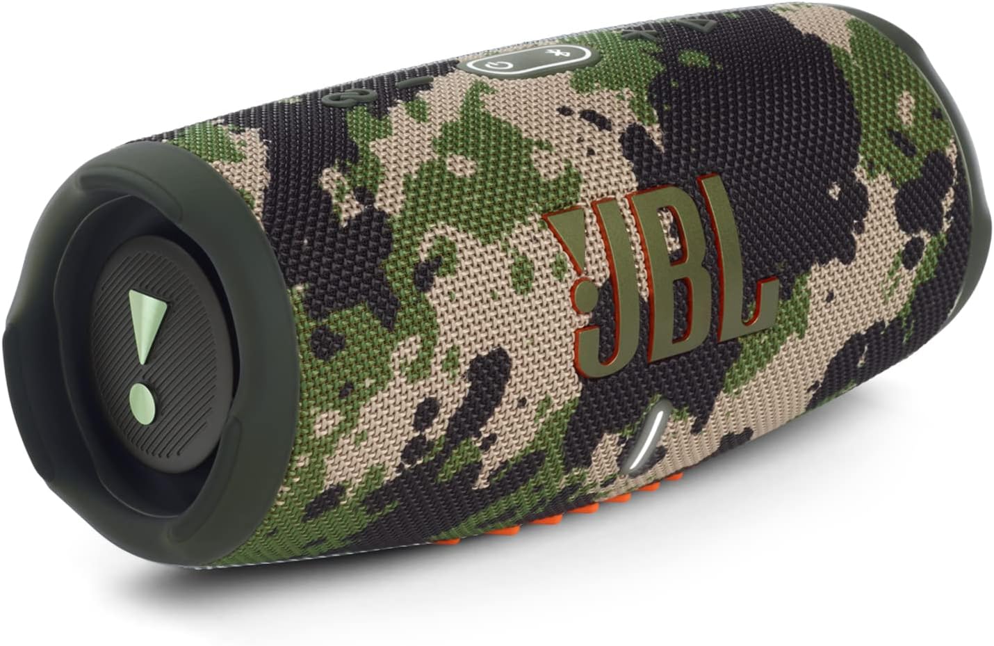 Charge 5 Portable Bluetooth Speaker with Deep Bass, IP67 Waterproof and Dustproof, 20 Hours of Playtime, Built-In Powerbank, Camo
