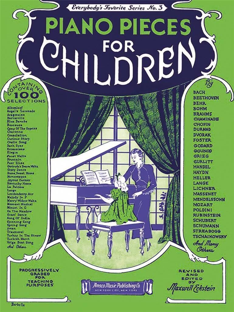Piano Pieces for Children Everybody's Favorite Series Number 3 by Various - Paperback