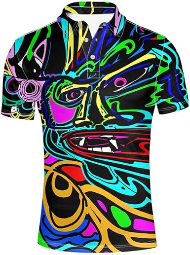 bright colored polos