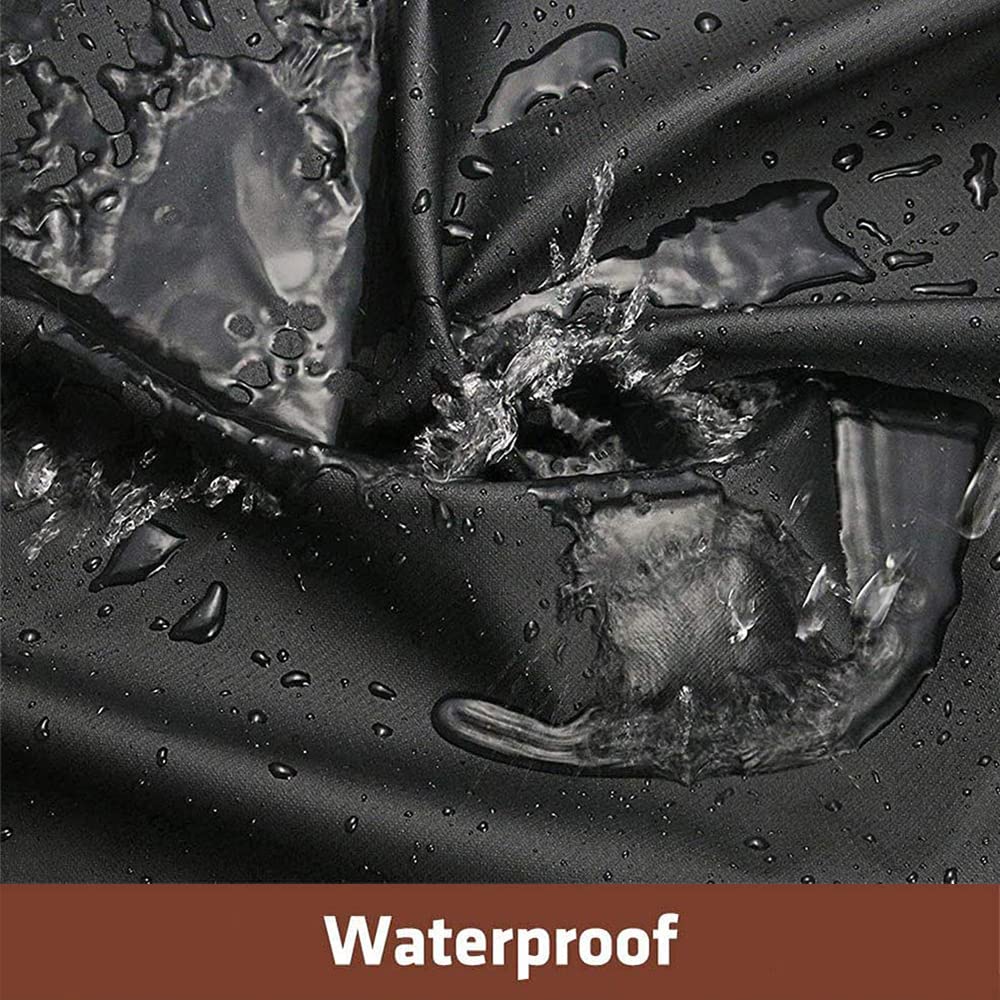 Skyour Bird Bath Cover Waterproof Patio Outdoor Birdbath Fountain Covers for Garden Round Bird Bath Cover with Windproof Elastic Drawstring (35x20in)