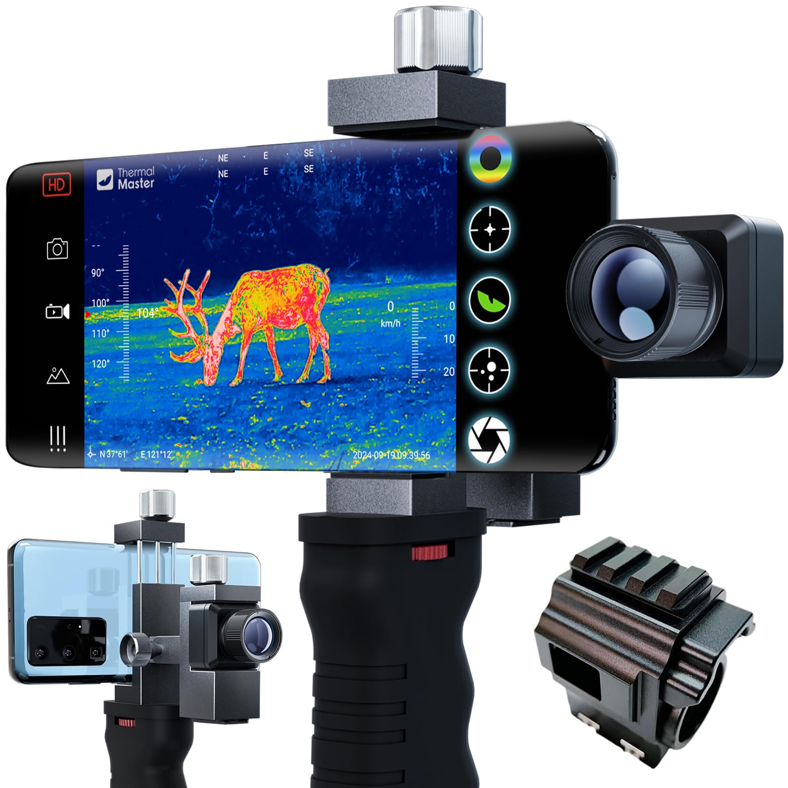 Amazon | T2 Pro Android サーマル単眼鏡 ハンティングナイトビジョン