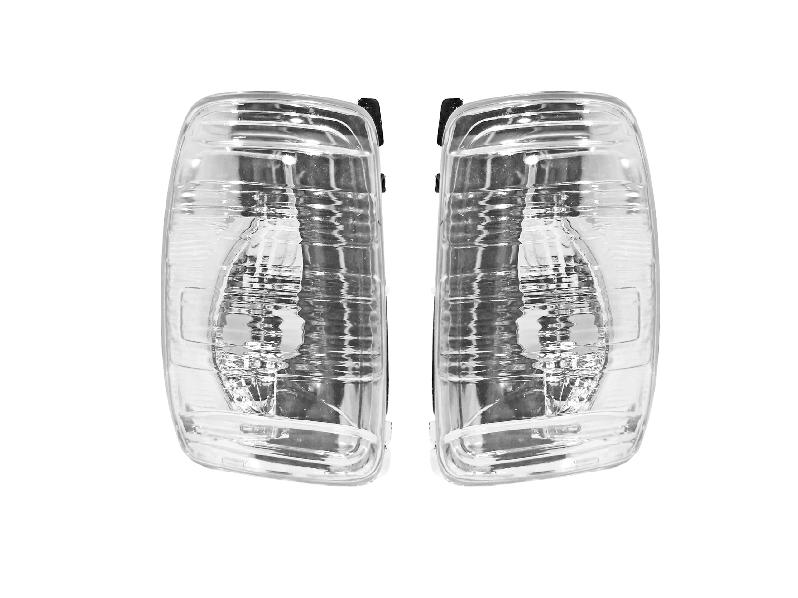 Lot de 2 clignotants de rétroviseur extérieur gauche et droite compatibles avec Ford Transit à partir de 2014 BK3113B381CA BK3113B382CA