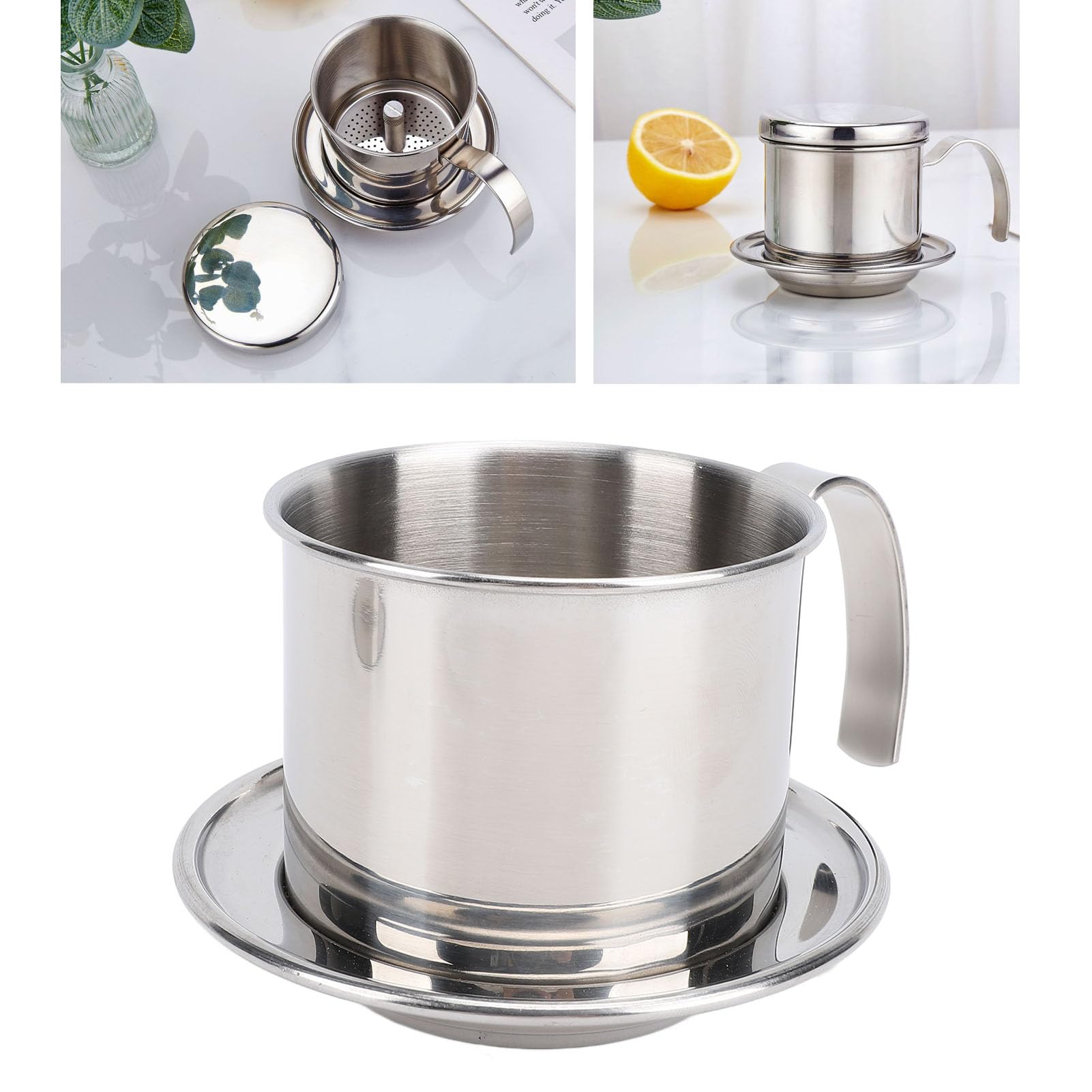 Kuuleyn Pour Over Kaffeebrüher 400ml | Handfilter Aus Borosilikatglas | Mit Skala Für Perfekten Kaffee