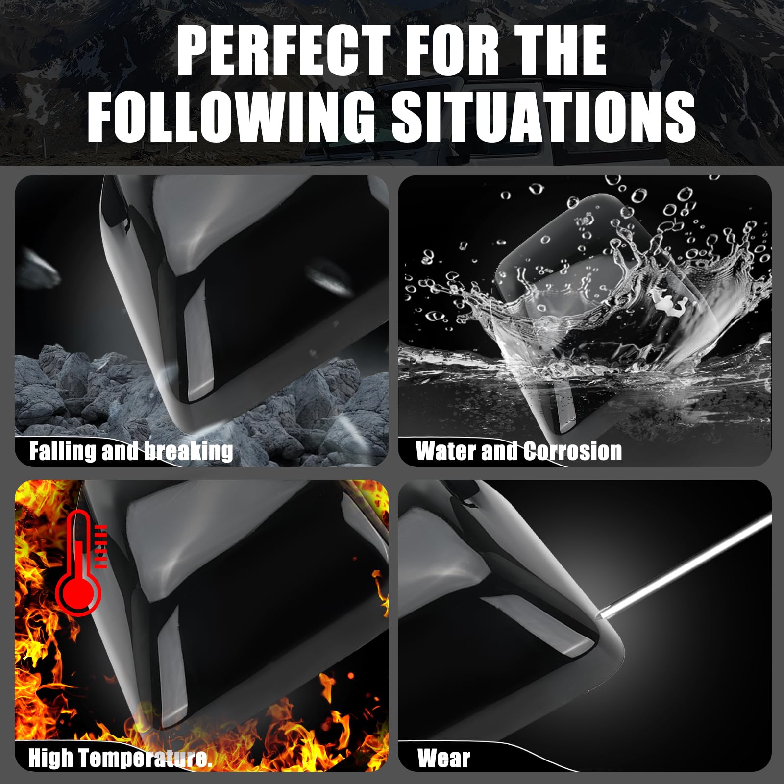 Pour Jeep Pour Wrangler JL Pour Gladiator JT 2018 2019 2020-2024