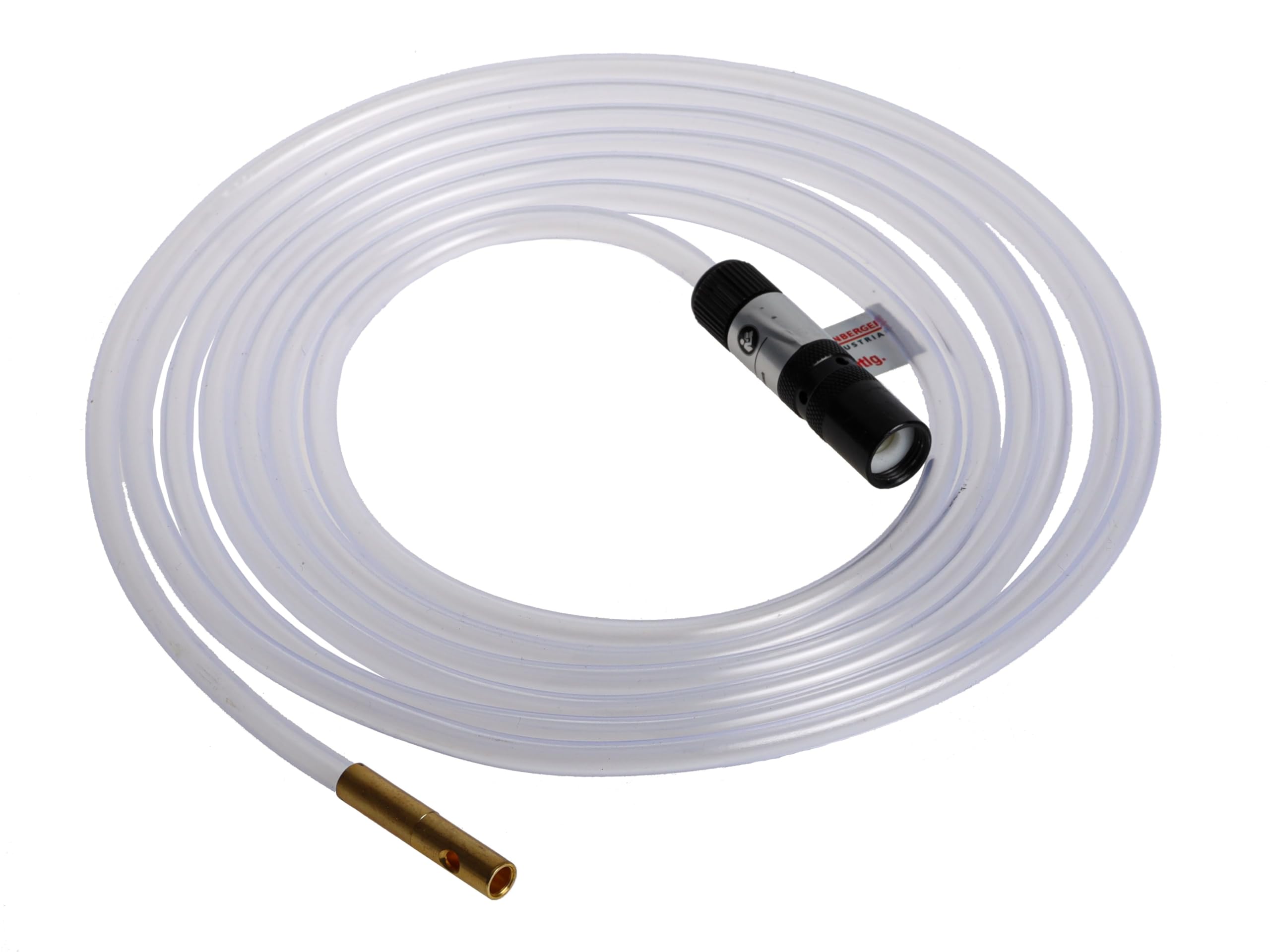 ROTHENBERGER Industrial ROJET 9teiliges Hochdruck Abflussreiniger Set | Druckreiniger | Rohrreinigungsschlauch | Reinigung mittels Wasserdruck ohne Chemie | 280cm Länge 70940