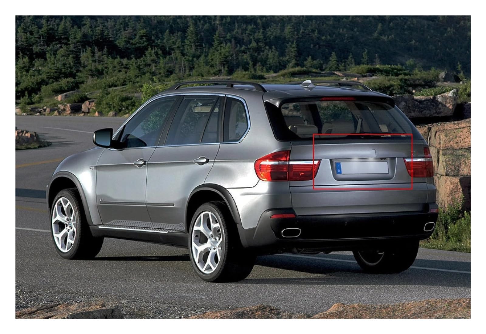 Feux De Plaque D'Immatriculation Pour BMW E53 X3 E83 - 2 Pièces - 12V - Neufs