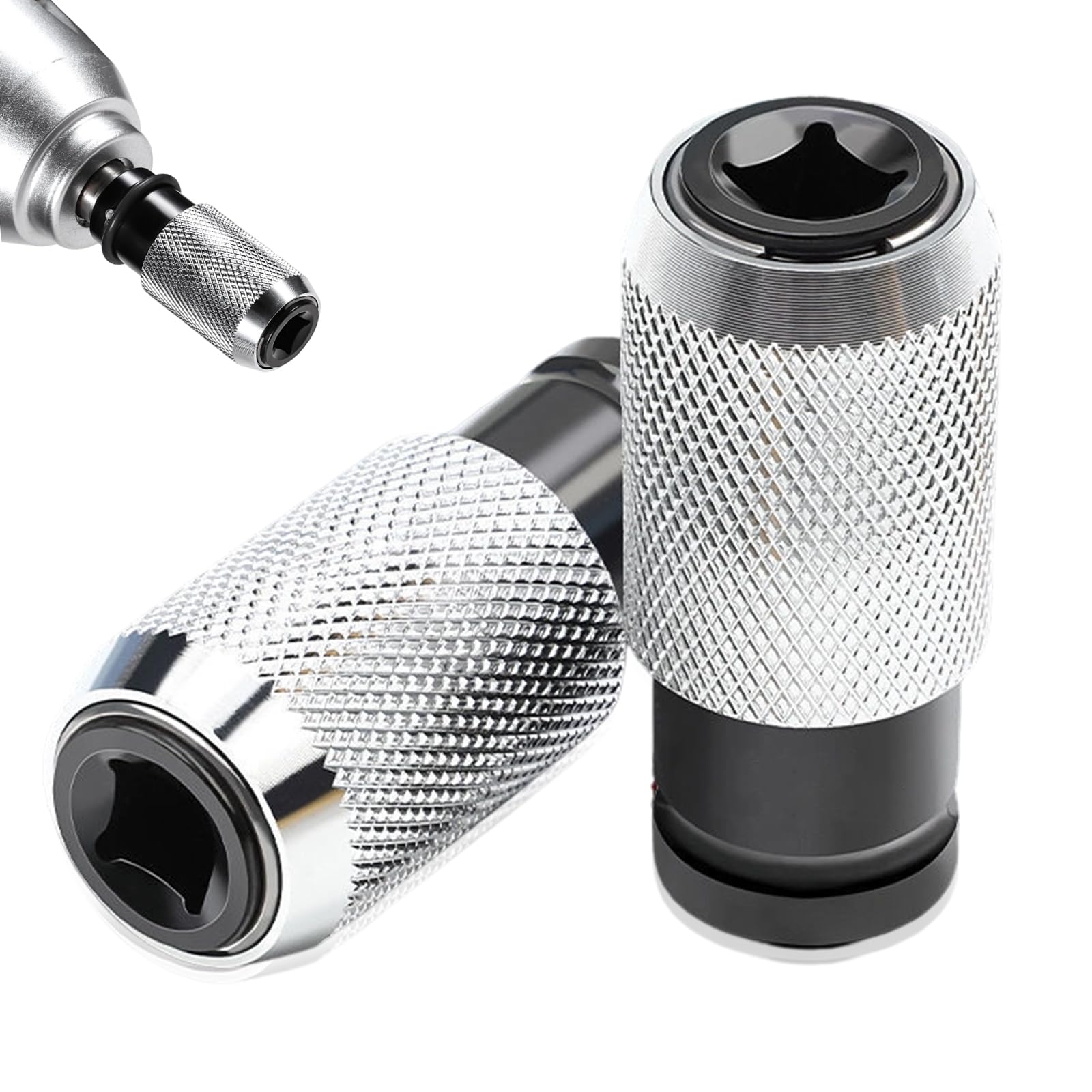 Rotary Hammer Adapter with Impact Drill Bits Set, Electric Hammer to Drill Converter, Air Hammer Socket Adapter, Perfect Precision, Reliable Grip and Built to Last, Ease of Use (Adapter head)