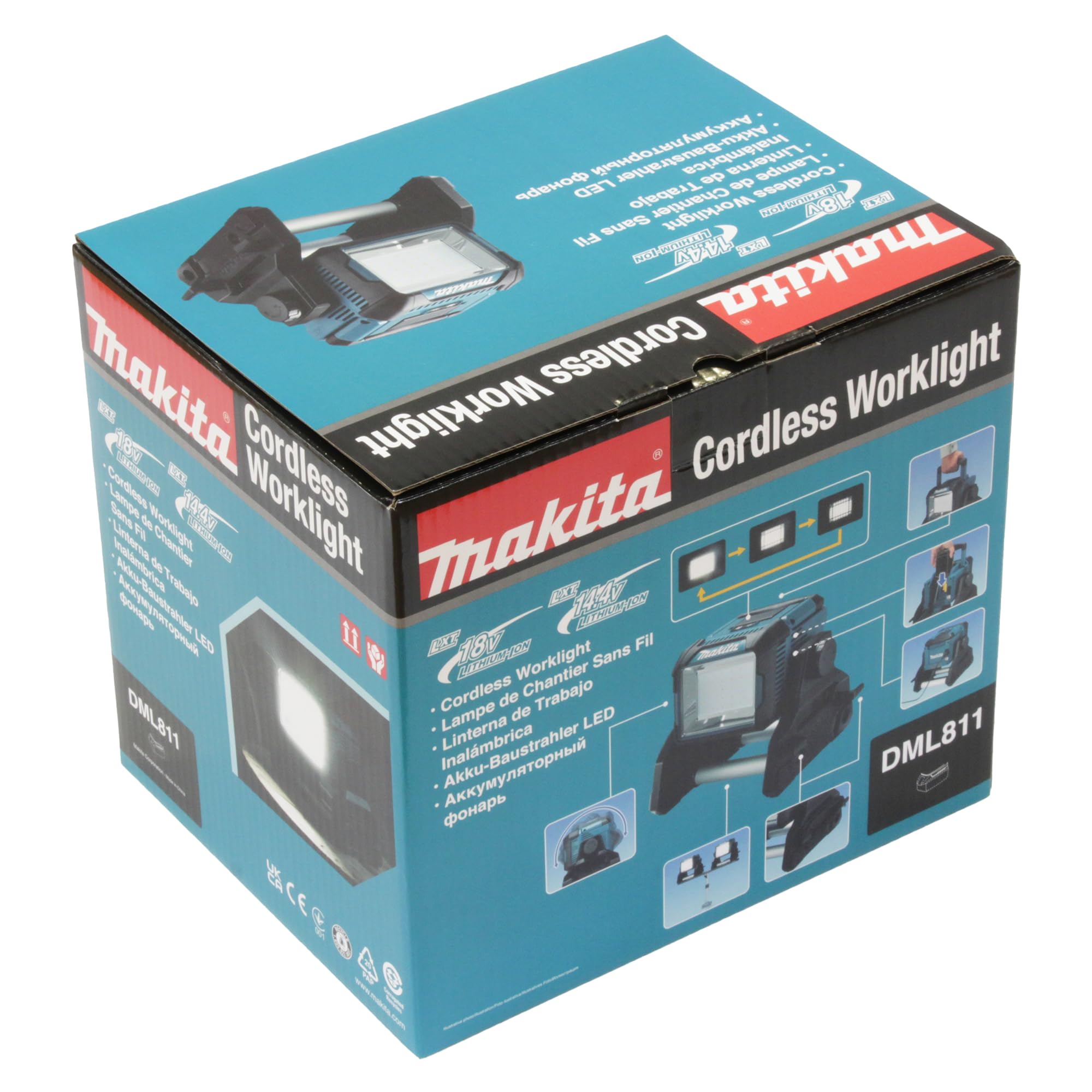 Makita DEADML811 LED-Akku-Baustrahler (ohne Akku, ohne Ladegerät)