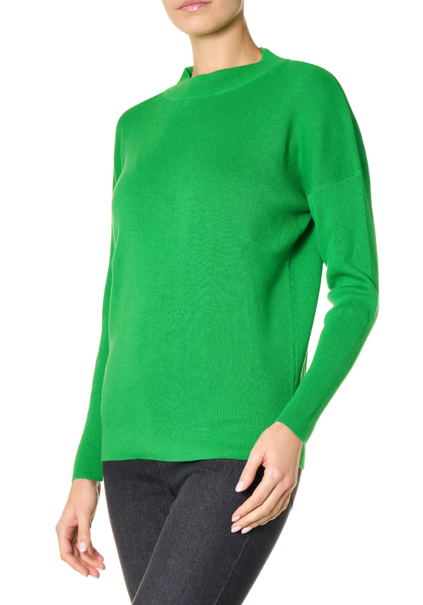 Goldenpoint Donna Maglia Traforata Manica Lunga