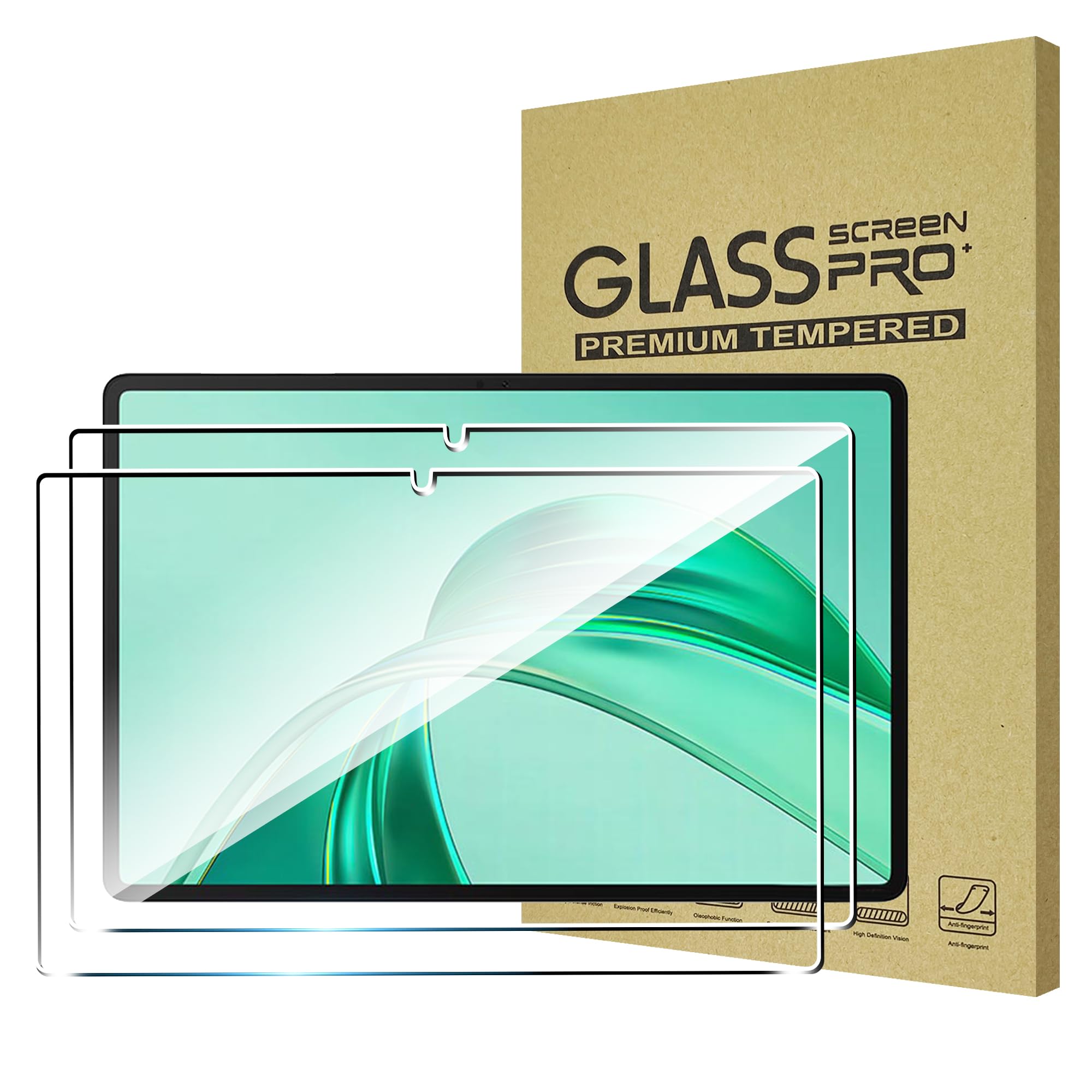 Pellicola Protettiva Per Honor Pad X8a 11'' - 2 Pezzi | Vetro Temperato 9H | Anti-Graffio - Foto 8