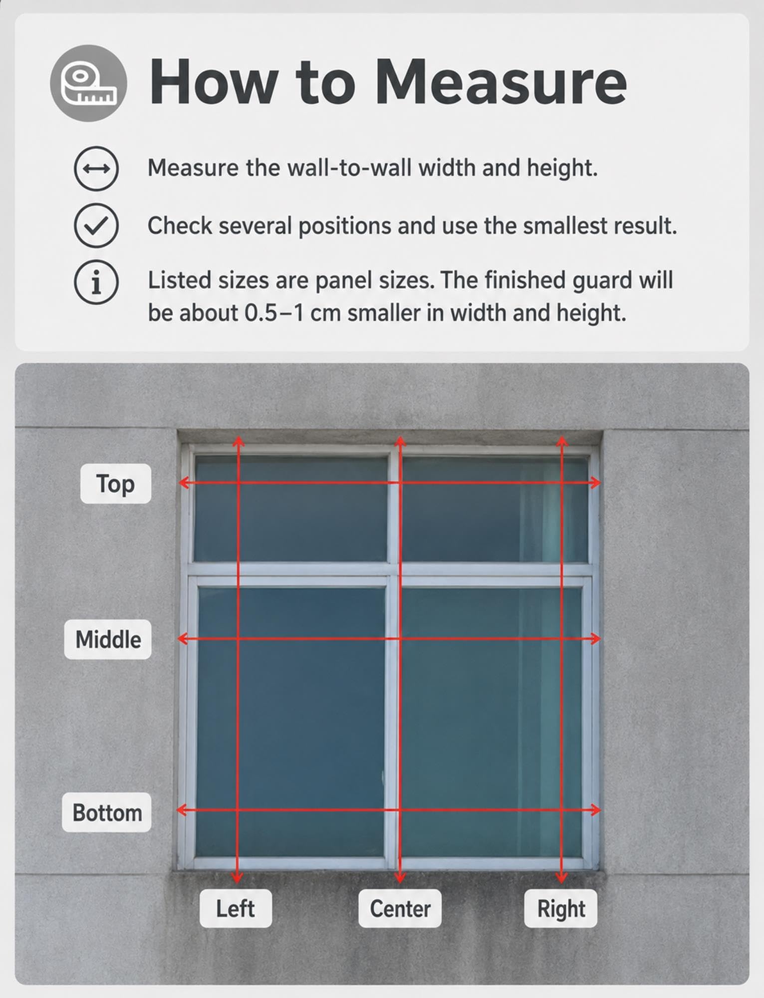Barra finestra antiruggine e indeformabile per appartamento e balcone