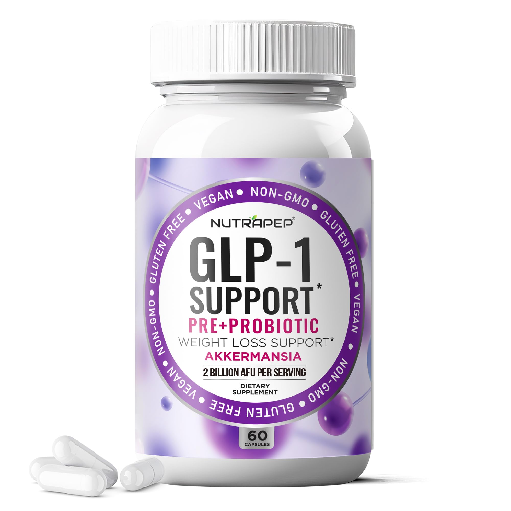 Nutrapep Glp 1 Support Weight Loss Support Probiotic Prebiotics Capsule