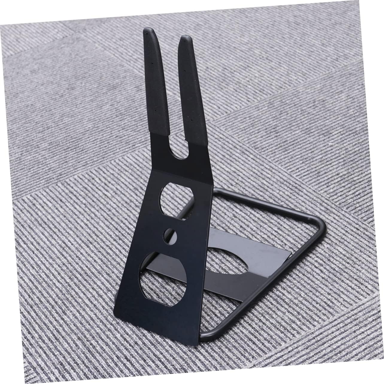 YARNOW Portable Bike Parking Rack Metal Floor Stand for Cycling Sturdy Bike Accessory for Garage