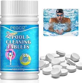 Chlorine Tablets for Swimming Pool,Hot Tub&Swimming Pool Chemicals,Chlorine Tablets for Hot Tub,Hot Tub& Swimming Pool chlorine tablets,Spa Cleaning Tablets,100PCS