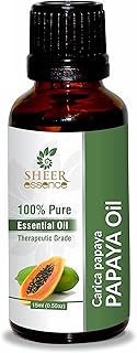 Papaya Seed Oil -(Carica Papaya)- Essential Oil 100% Pure Natural Undiluted Uncut Therapeutic Grade Oil 0.33 FL.OZ