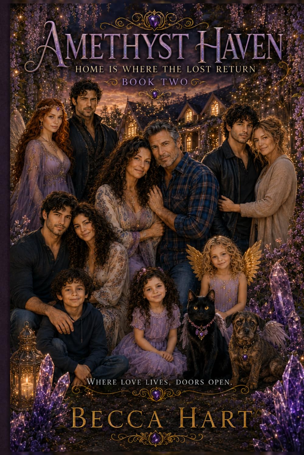 Home is Where the Lost Return: Where Love Lives, Doors Open (Amethyst Haven)
