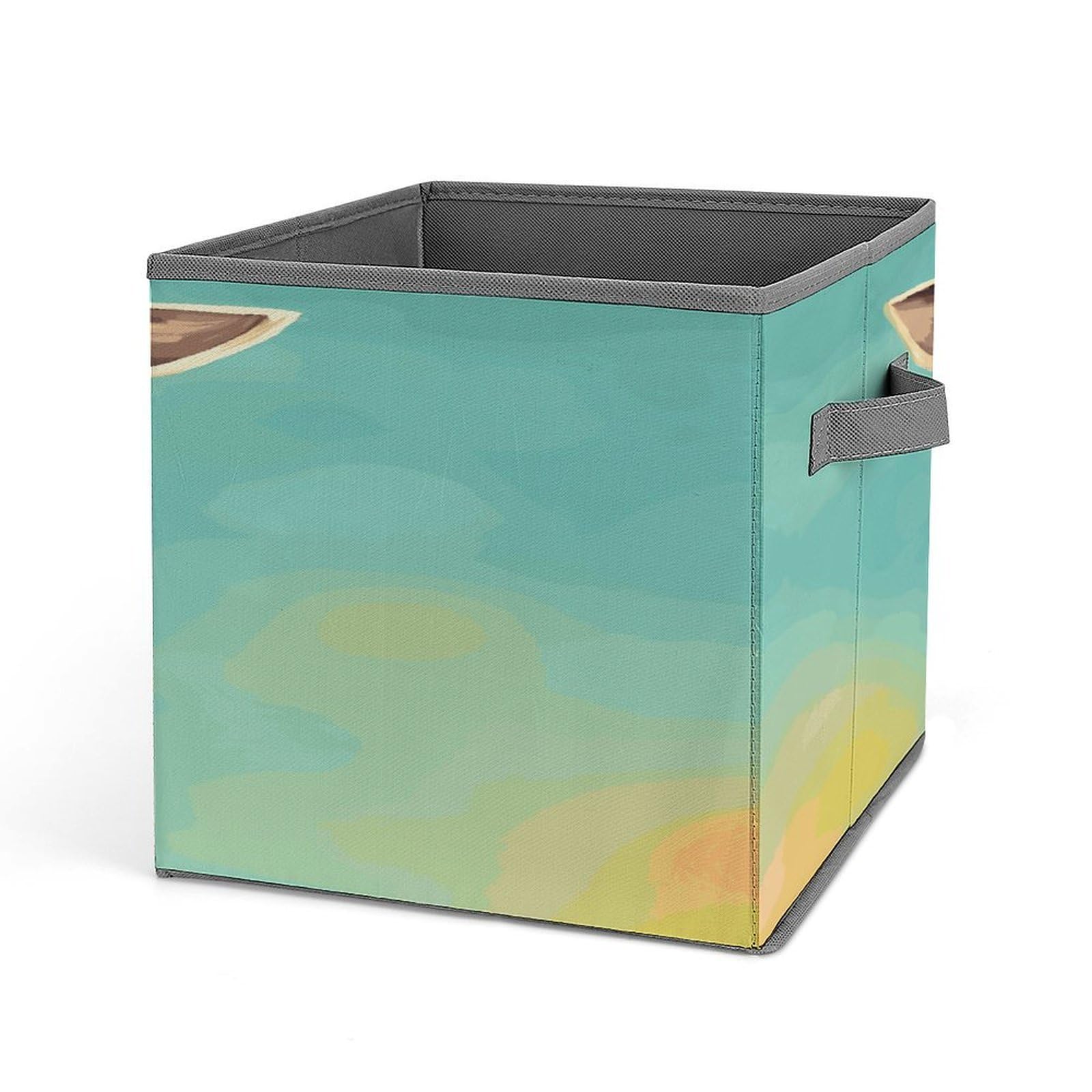 Fekiloot Style Funny Giraffe Art Storage Bins Storage Baskets