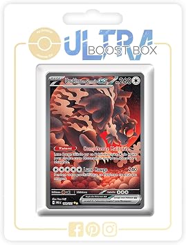 Ursaking Lune Vermeille ex Bloodmoon Ursaluna ex 168/131 Alternative Shiny Pok mon Gallery - my-booster X  carlate et Violet 8.5  volutions Prismatiques - Box of 10 Pokemon French Cards