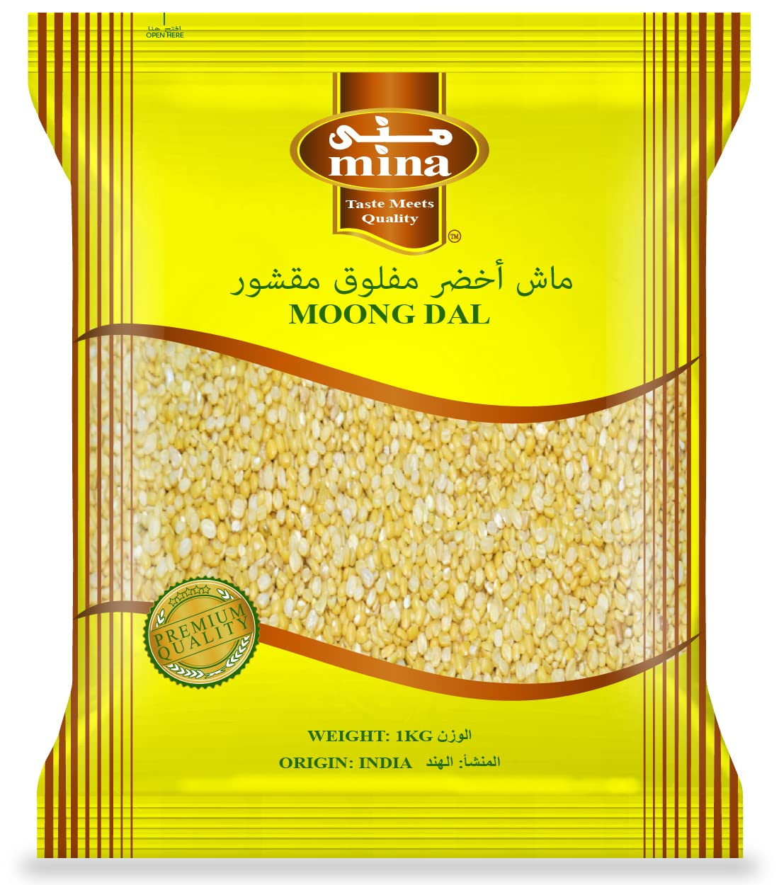 Mina Moong Dal Pouch ,1 Kg