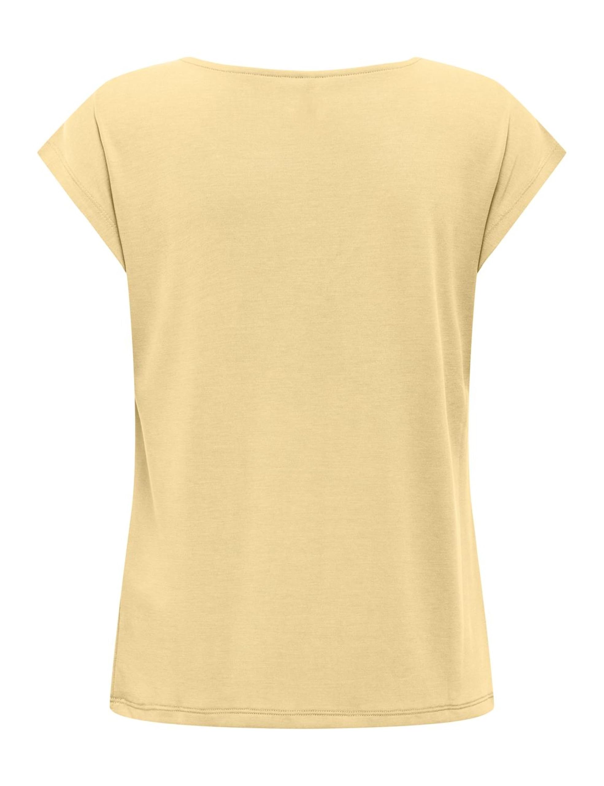 ONLY Onlfree Life S/S Mod.V-Neck Top JRS Noos