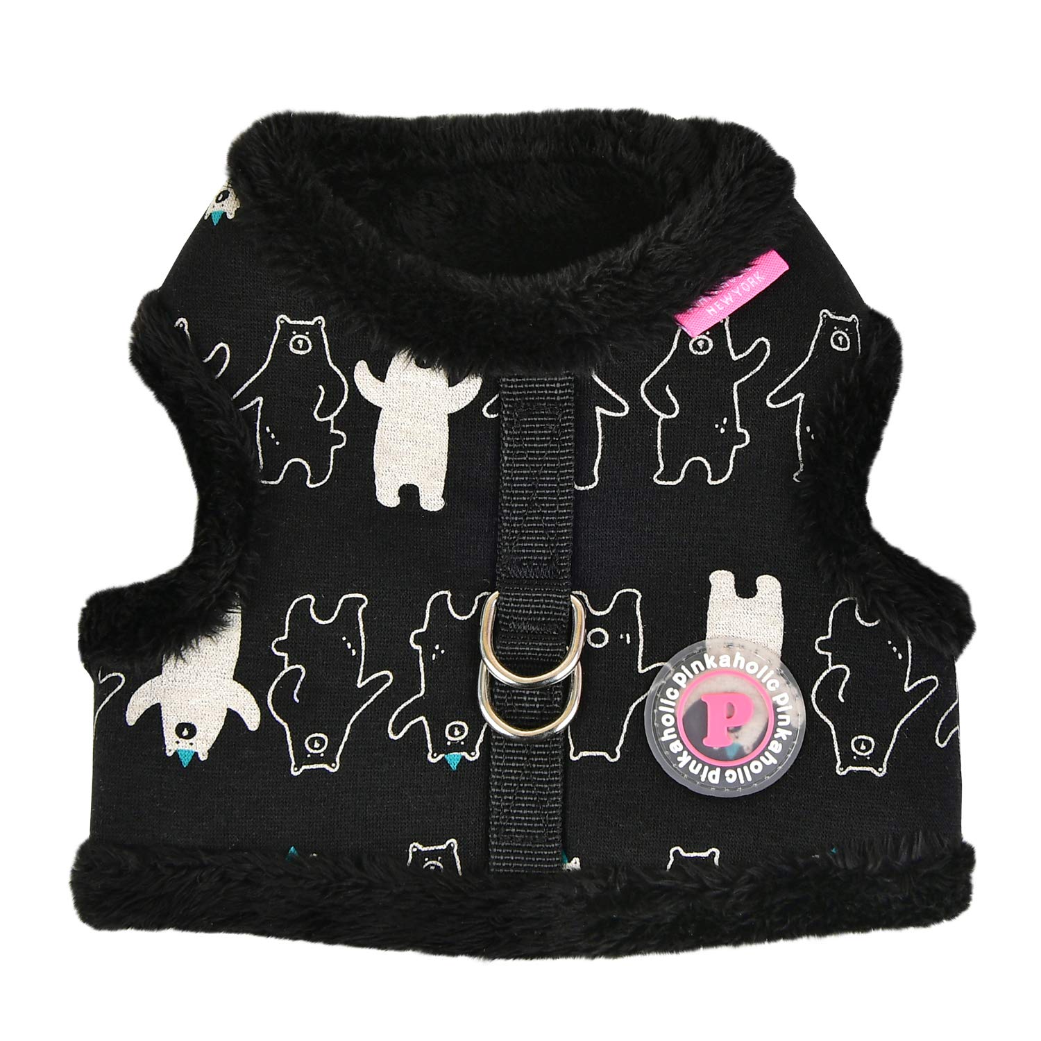 Pinkaholic NATD-HJ7579-BK-S Ursa Pink Harness Black S