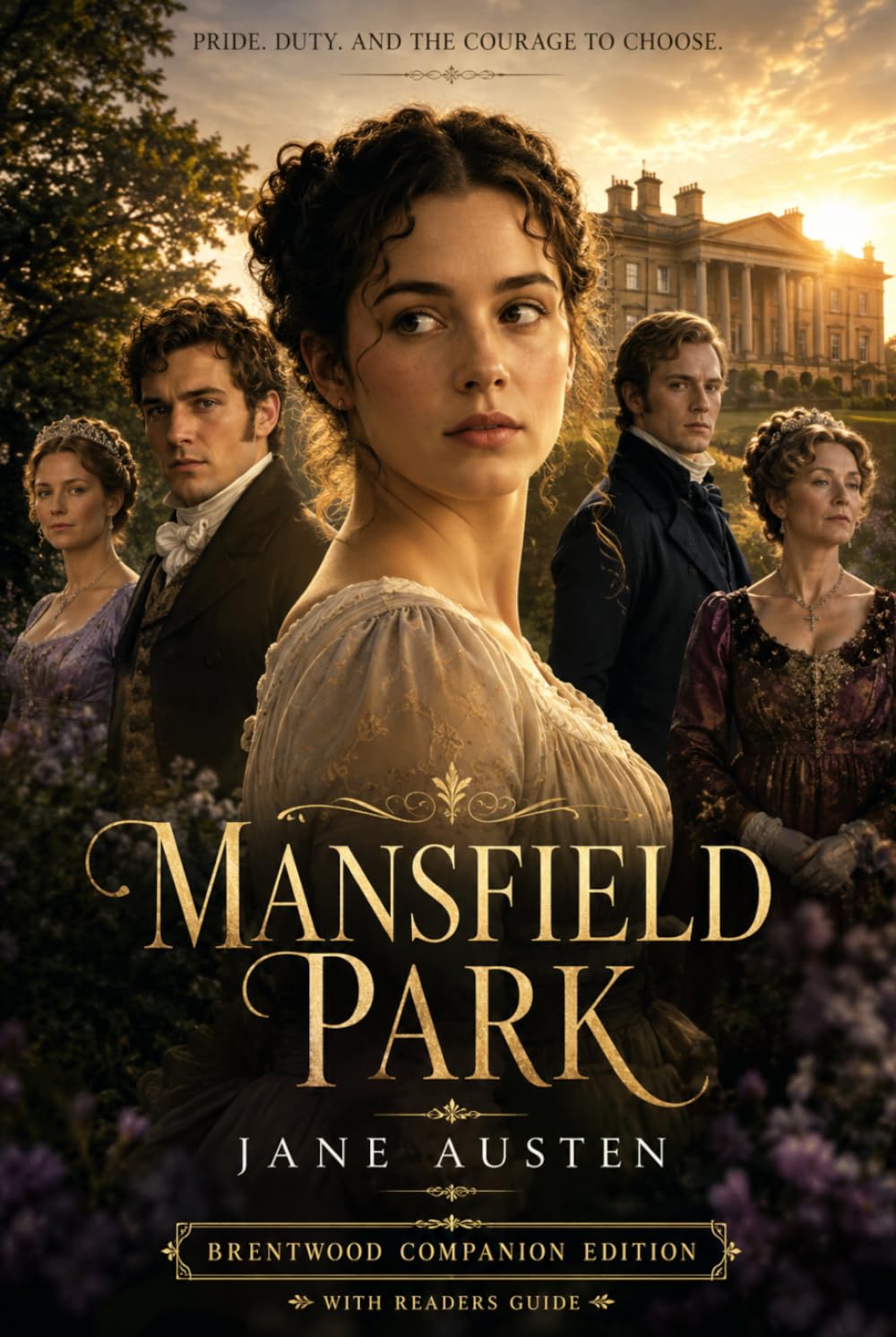 Mansfield Park (Annotated): Brentwood Companion Edition: Classic Regency Romance, Literary Fiction - Novel With Reader’s Guide With Characters, Themes, Symbolism, Historical Context, Glossary
