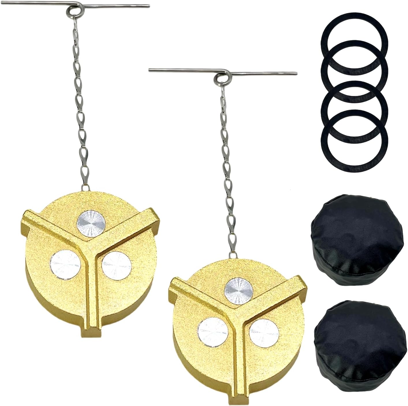 9114 Non-Locking Saddle Tank Diese/l Fue/l Cap Female, for 1990-1998 For/d L-Class Heavy Duty Trucks, 2" Diameter, 11-1/2" NPSF, 2-1/4" Diameter Over Thread, 2.37" Inside, Brass Vented 2pcs