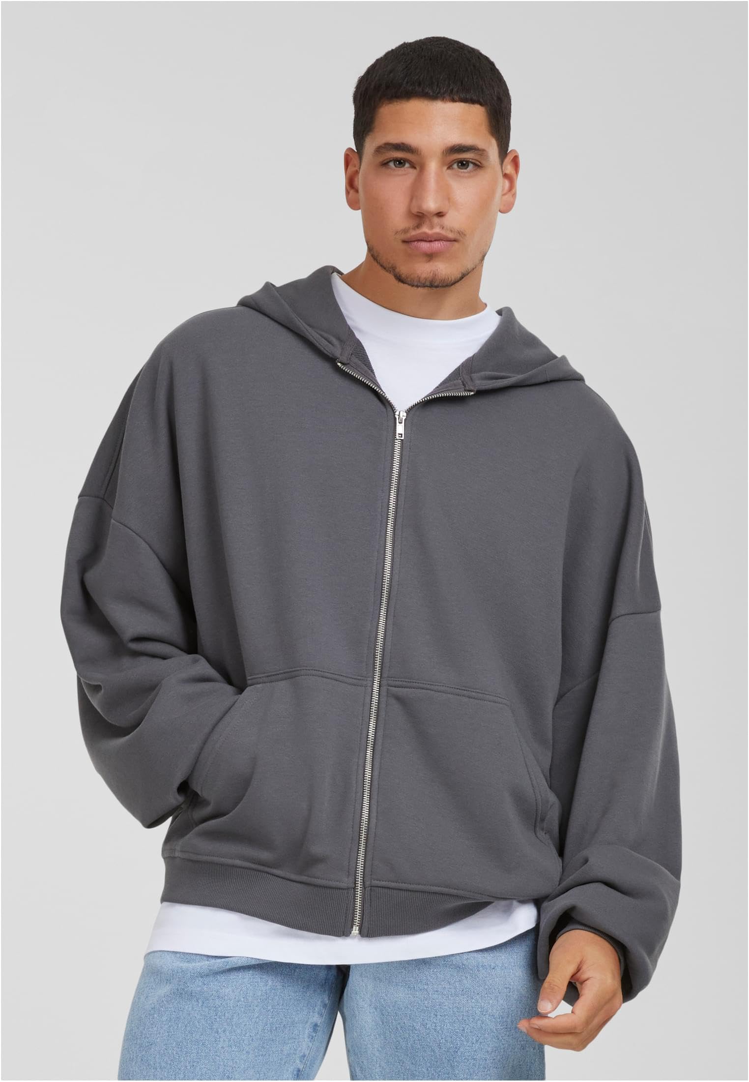 Urban Classics Herren 90's Zip Hoody