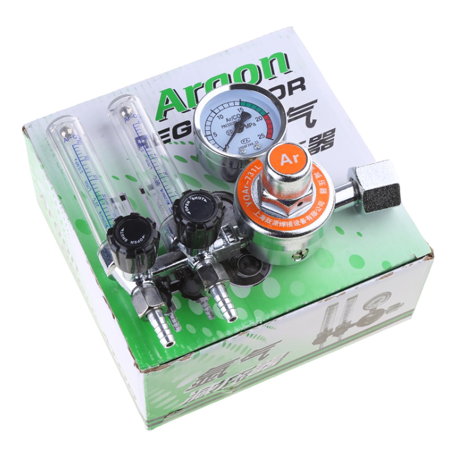 Tsophreniq Argon Regulator 0-25Mpa Pressure Welding Equipment Meter Pressure Gauge Gauge For Welding